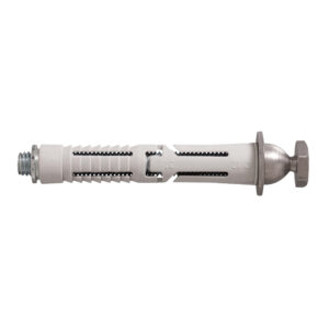 Tassello in nylon con dado inox A2 anti-effrazione