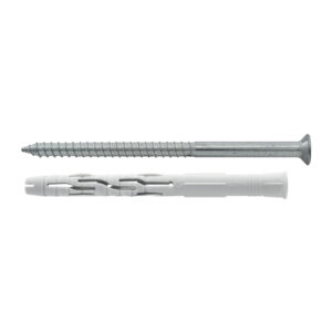 Tassello universale in nylon prolungato con vite torx