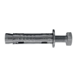 Tassello in acciaio inox A2 A3 settori con vite 8.8 e rondella