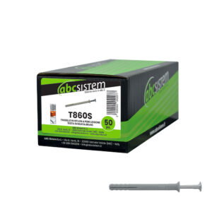 Tassello in nylon a percussione testa svasata - mod. prof. (in scatola)