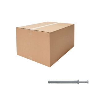 Tassello in nylon a percussione testa svasata - mod. prof. (conf. industriale)