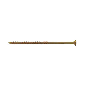 Vite per legno testa svasata zincata gialla da 10x100mm a 10x400mm