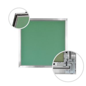 Botole in cartongesso spessore 12,5 mm con lastra incollata