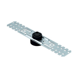 Staffa registrabile antivibrante per struttura da 50 mm