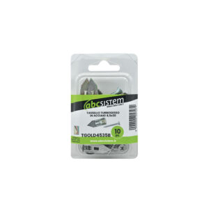 Tassello turbogesso in acciaio