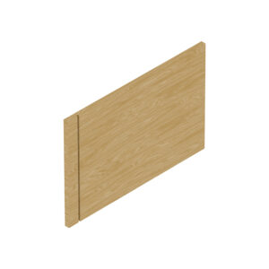 Tavola fresata in legno 60x40 cm