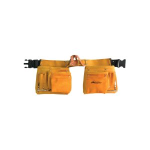 Tasca porta attrezzi extra per posatore in pelle scamosciata