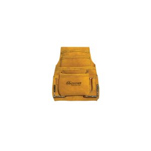 Tasca porta attrezzi extra per posatore in pelle scamosciata