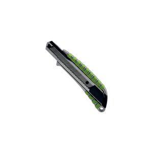 Cutter con slider lama 18 mm manico in alluminio gommato - ABC Sistem®