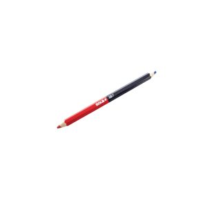 Matita universale - Bicolore rosso/blu colorata con cera