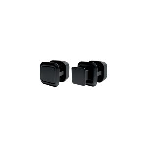 Pomolo push / pull nero